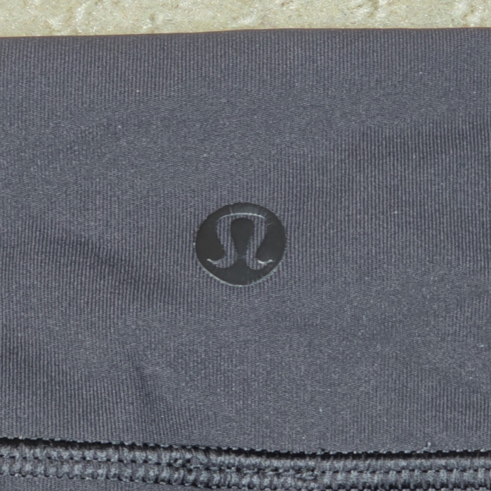 Lululemon Womens Size 4 Black Casual Workout Capri Cropped Leggings Gym Run Yoga